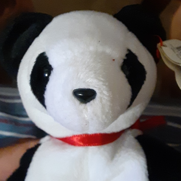 Panda 1997 Beanie Baby Rare Fortune O.G HANDMADE! - Picture 10 of 10
